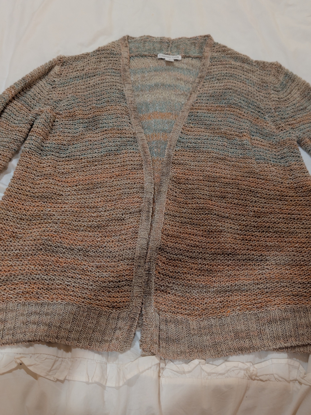 Coldwater Creek Open front Cardigan XL